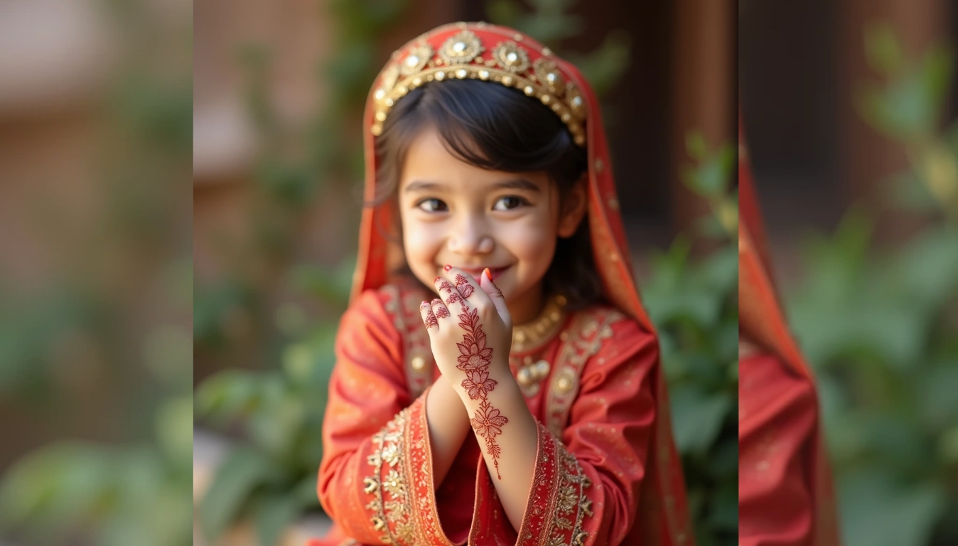 نقوش حناء للاطفال للاعياد و للترفيه - 24 نقش مختلف