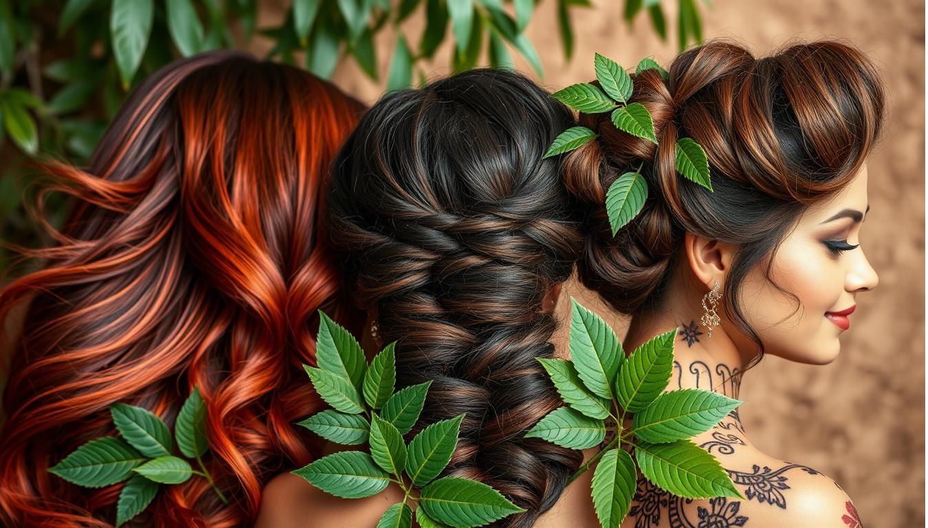 فوائد الحناء للشعر (4) - علاج طبيعي لصحة الشعر