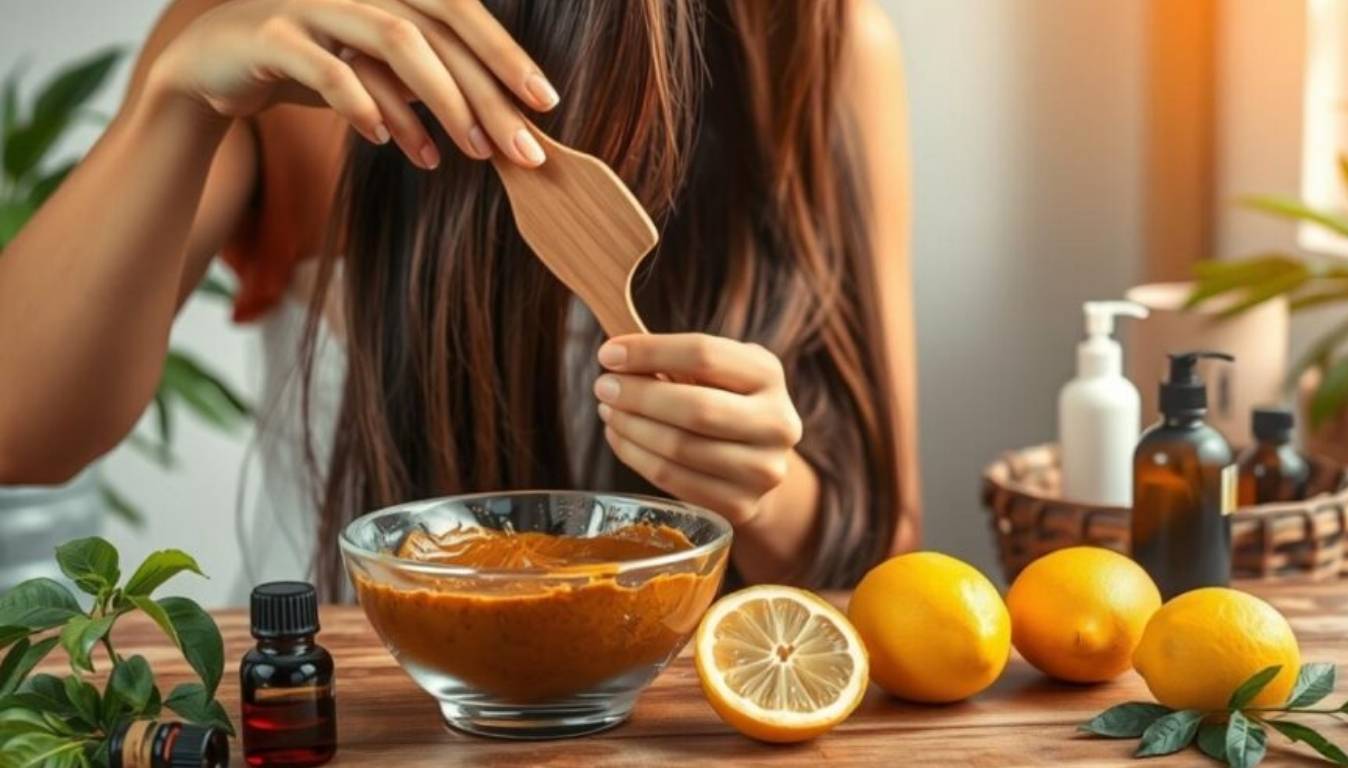 خلطة الحناء لتنعيم الشعر كالحرير