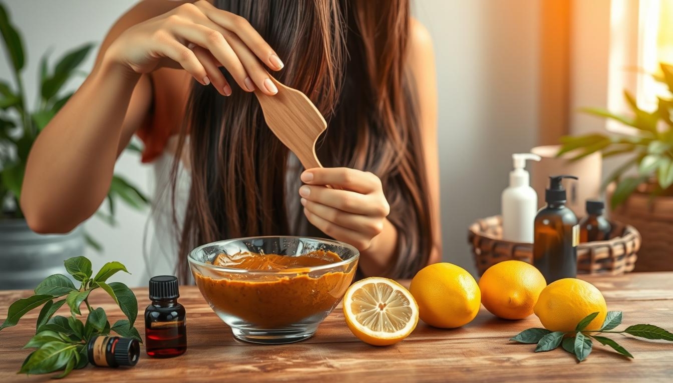 خلطة الحناء لتنعيم الشعر كالحرير