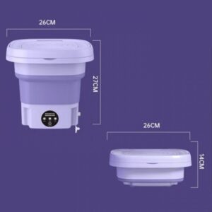 غسالة ملابس صغيرة قابلة للطي عالية الجودة