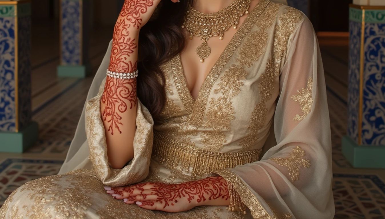 نقش حناء للعروس 2025 تقاليد وأناقة تمتزج بالجمال