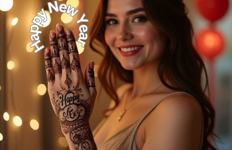 نقش حناء 2025 أحدث التصاميم ونقوش الحناء للسنة لهذه السنة