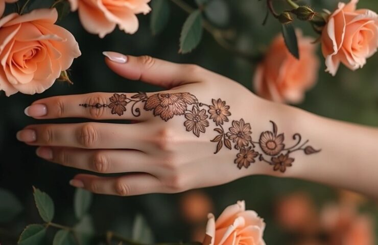 نقش حناء عيد الحب أجمل التصاميم للاحتفال بـ 14 فبراير