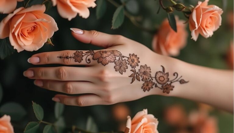 نقش حناء عيد الحب: أجمل التصاميم للاحتفال بـ 14 فبراير